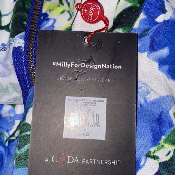✨ Milly for Design Nation Paneled Floral Dress✨ - Picture 7 of 7